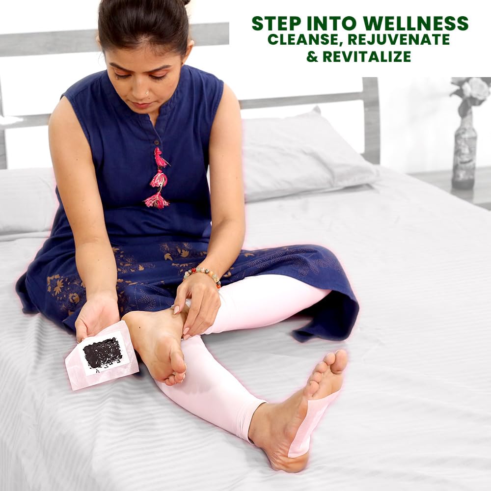 Detox Foot Patches (Pack of 15) | Deep Cleansing Foot Patch | Stress Relief & Better Sleep