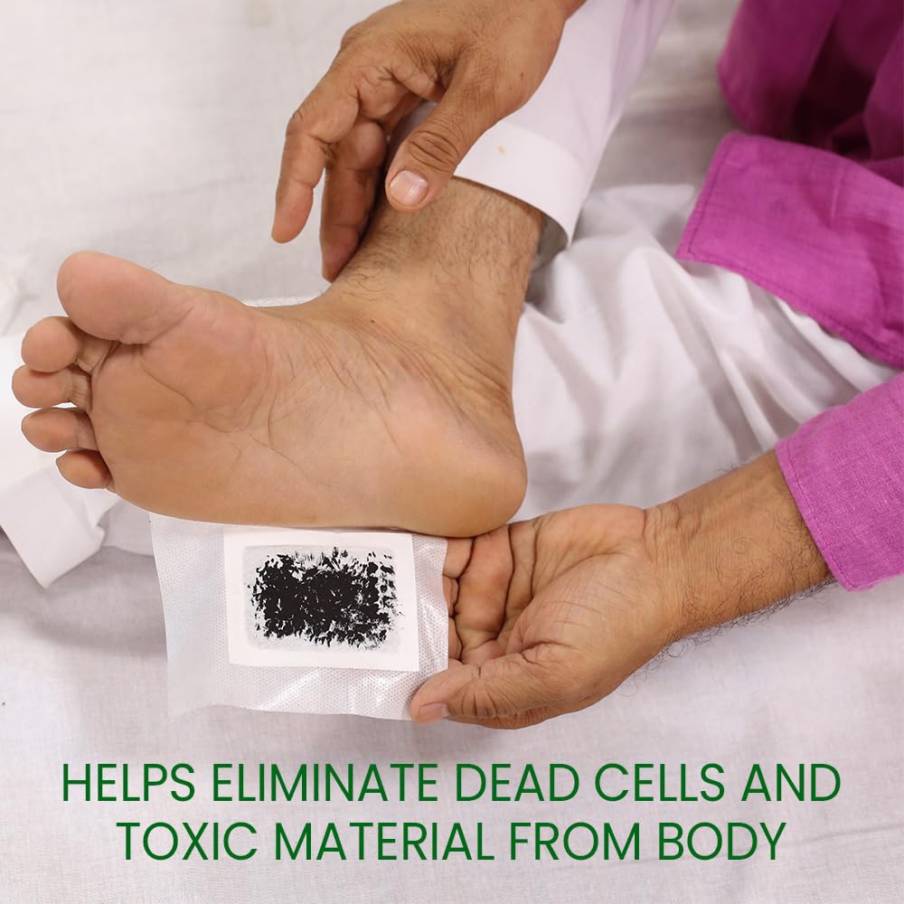 Detox Foot Patches (Pack of 15) | Deep Cleansing Foot Patch | Stress Relief & Better Sleep