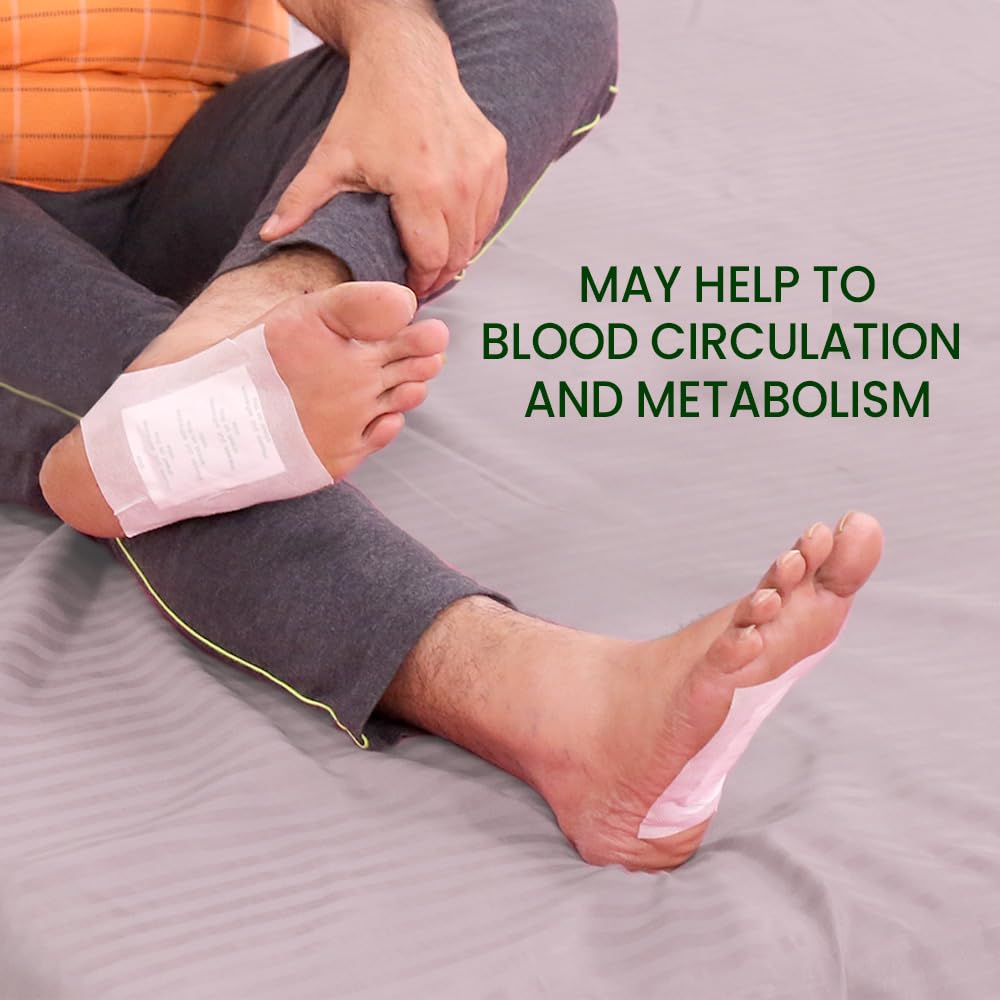 Detox Foot Patches (Pack of 15) | Deep Cleansing Foot Patch | Stress Relief & Better Sleep