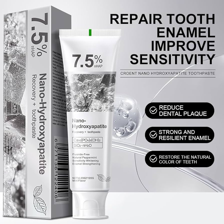 (Buy 1 Get 1 Free) Nano Hydroxyapatite Teeth Strengthening Toothpaste