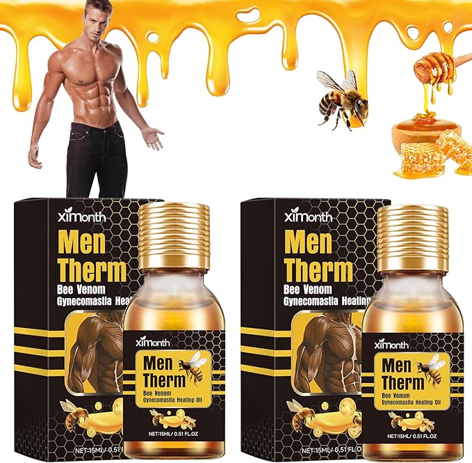 Chest Fat Bee Venom Gynecomastia Heating Oil